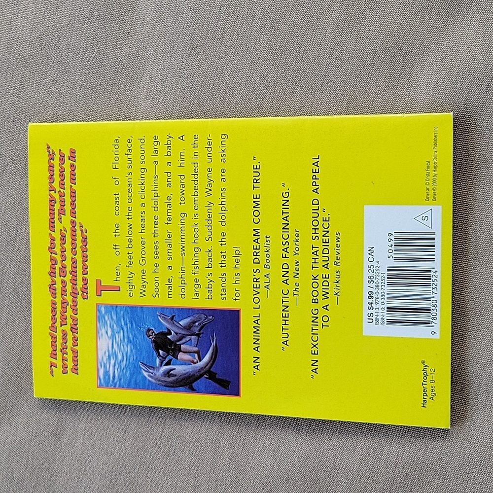🌺3 for $10 Dolphin Adventure: A True Story by Wayne Grover - Picture 2 of 9